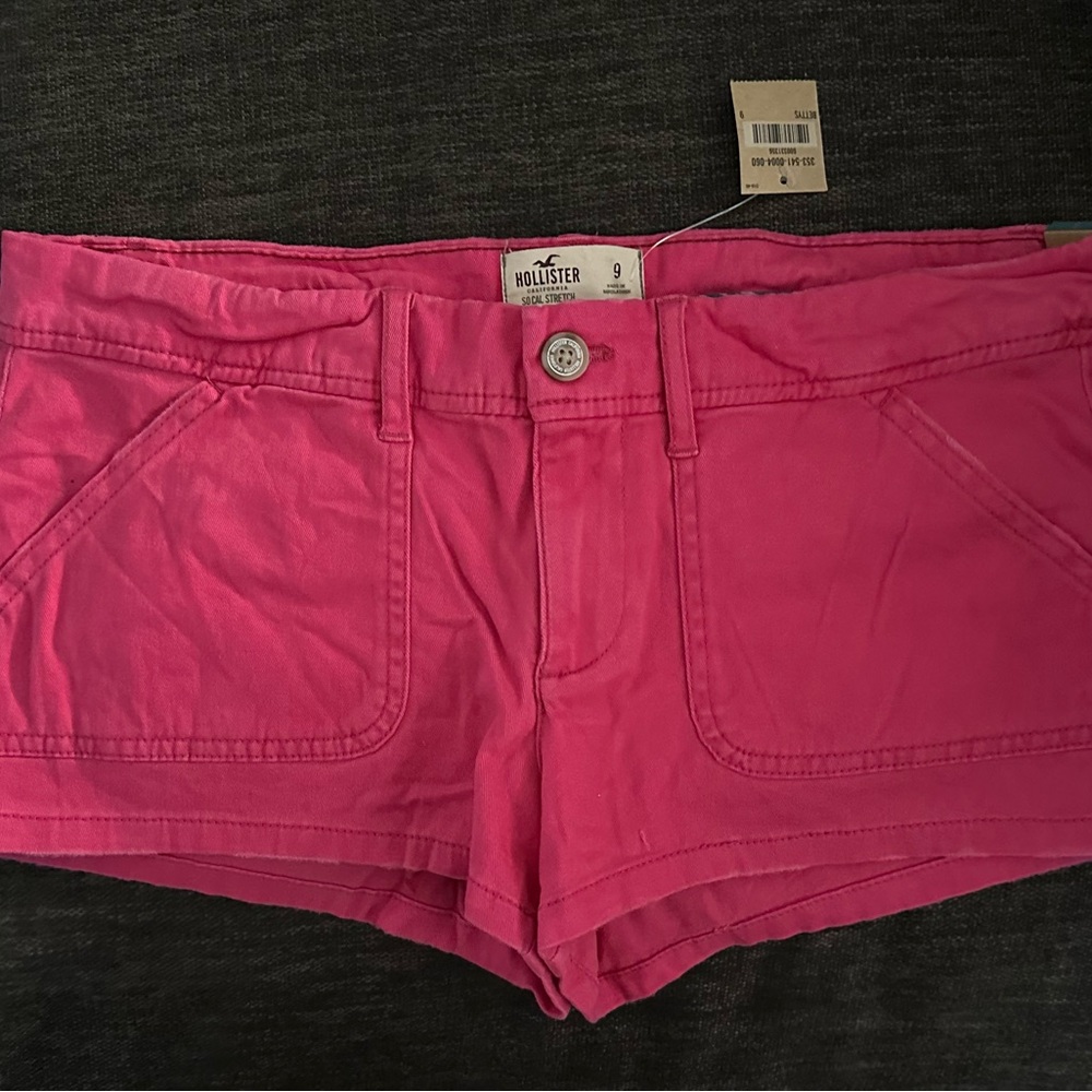 Brand New Hollister  California Socal Stretch Pink Shorts With Tags
